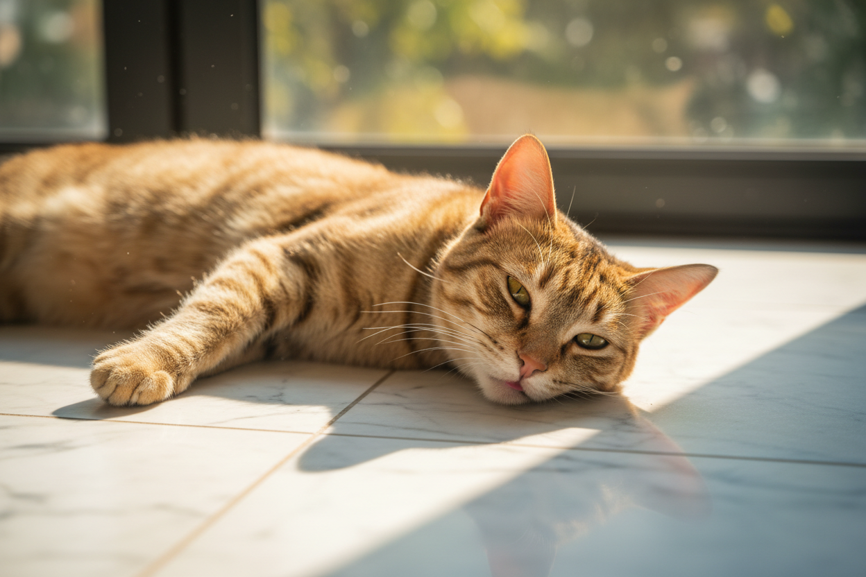 Chaleur chez le chat : prévenir le coup de chaleur et protéger son félin en été