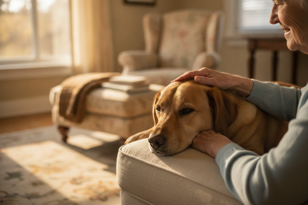 Quel chien choisir pour une personne âgée ? Conseils, races calmes et adoption sereine