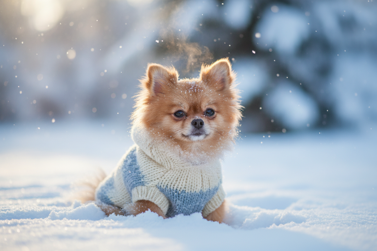 Mon chien a-t-il froid en hiver ? Températures, signes d’alerte et protections utiles