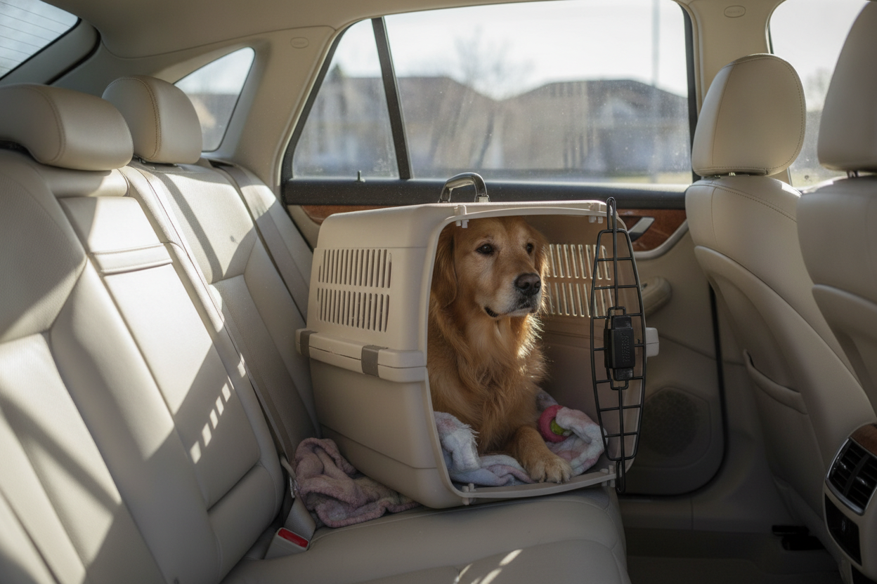 Comment choisir une caisse de transport pour chien sûre et confortable