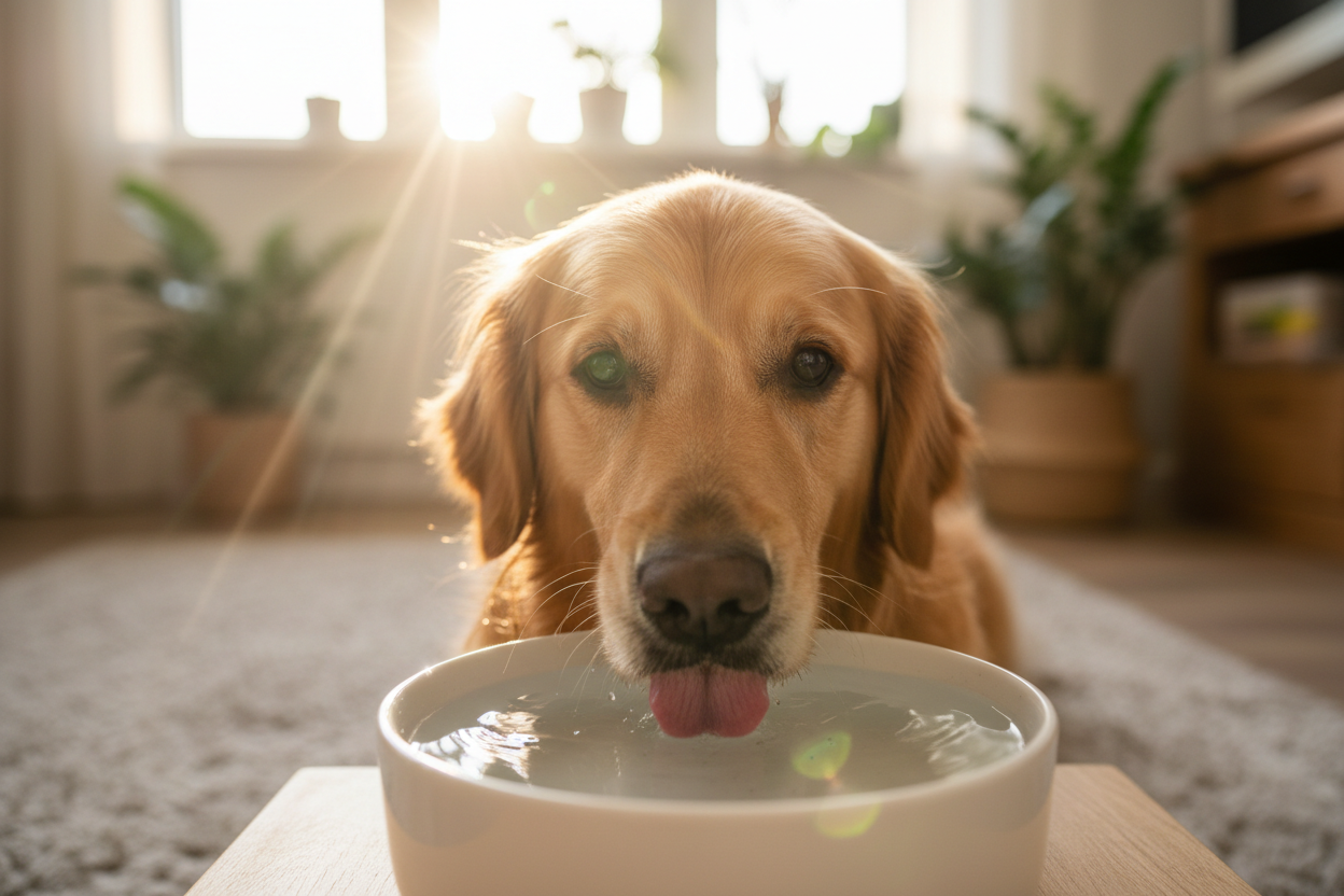 Hydratation du chien : quelle quantité d’eau par jour et comment éviter la déshydratation